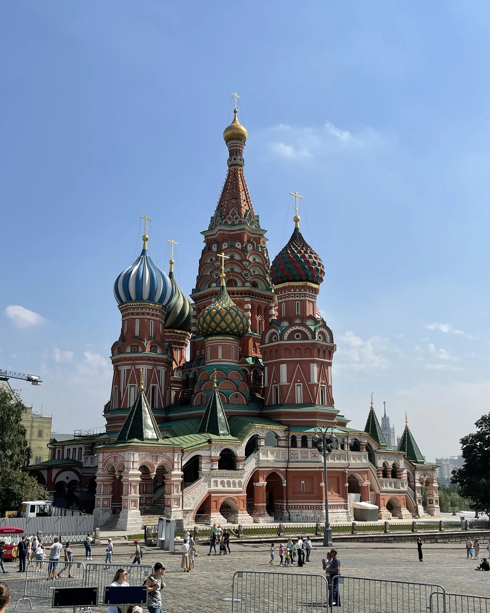 Saint Basil’s Cathedral on Red Square, Moscow